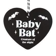 Load image into Gallery viewer, Baby Bat Sign Decoration