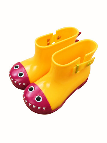 Dino Rain Boots in Yellow/Red (Toddlers/Kids)