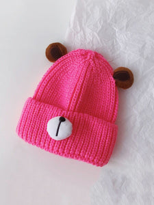 Beanie Bear Knit Hat (Babies/Kids in Multiple Colors)