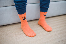 Load image into Gallery viewer, Pumpkin/Ghost Fuzzy Sock Set