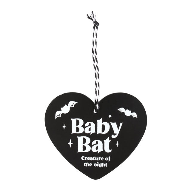 Baby Bat Sign Decoration