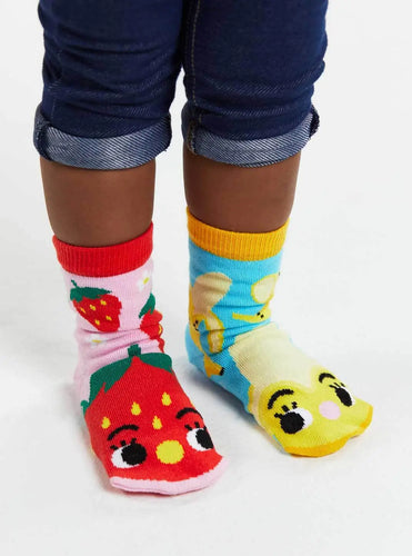 Strawberry & Banana Socks (Toddlers/Kids)