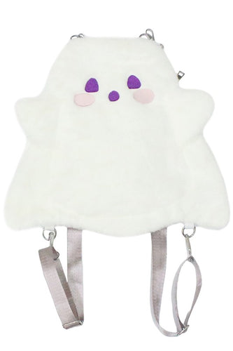 Furry Ghost Backpack