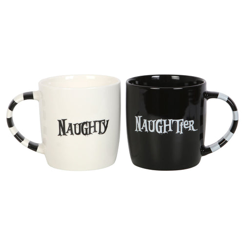 Naughty & Naughtier Mug Set