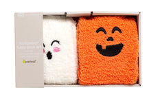 Load image into Gallery viewer, Pumpkin/Ghost Fuzzy Sock Set