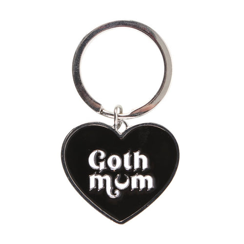Goth Mum Keyring