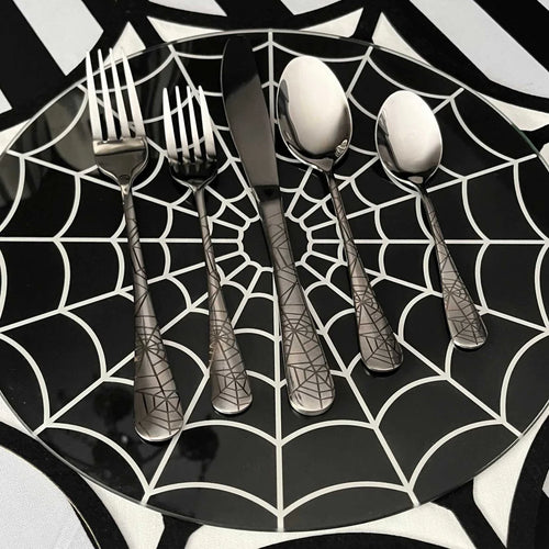 Spiderweb 5 Piece Flatware Set