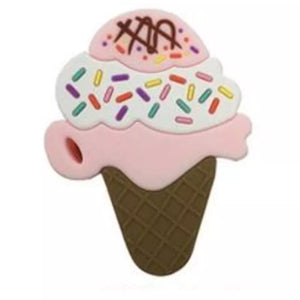 Ice Cream Cone Teether (More Colors)