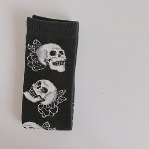 Skull + Roses Socks (Kids)