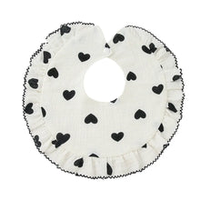 Load image into Gallery viewer, Heart Bib Collar (Babies/Toddlers)