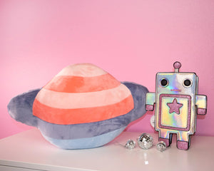 Spaced Out Saturn Plush Toy