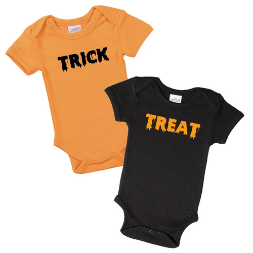 Trick + Treat Twin Onesie Set (Babies/Toddlers)