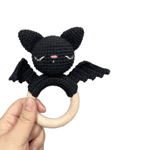 Bat Crochet Rattle Teether