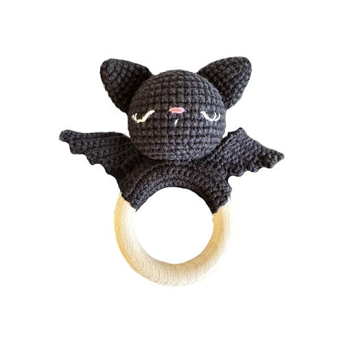 Bat Crochet Rattle Teether