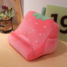 Load image into Gallery viewer, Strawberry Tablet/Device Plush Stand