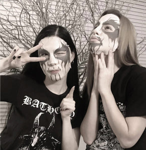 Corpse Paint Face Mask in Rice Bran