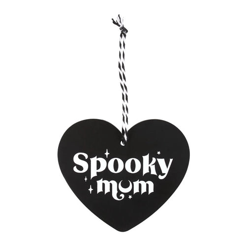 Spooky Mum Sign Decoration