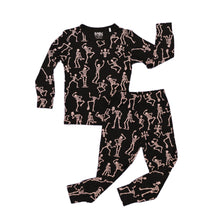 Load image into Gallery viewer, Dancing Skeleton Pajama 2 Piece (Toddlers/Kids)
