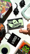 Load image into Gallery viewer, &quot;I See Ghosts&quot; Glow-in-the-Dark Key Chain