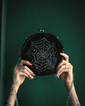 Load image into Gallery viewer, Spiderweb Kisslock Handbag