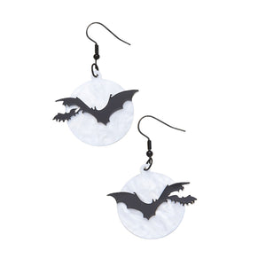 Moonlight Bat Earrings