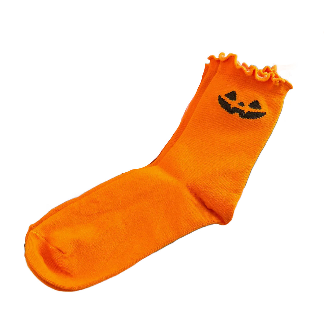 Jack Face Pumpkin Socks