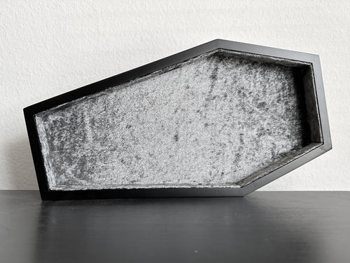 Velvet Coffin Trinket Box