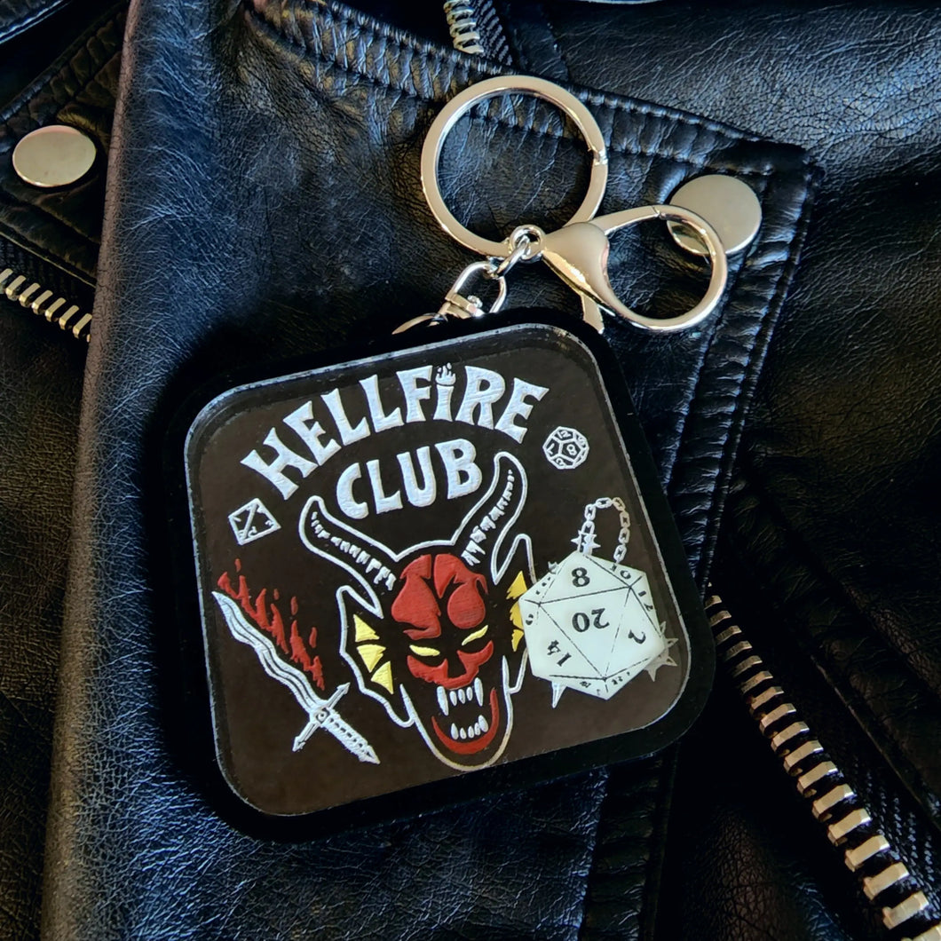 Hellfire Club Shaker Keychain