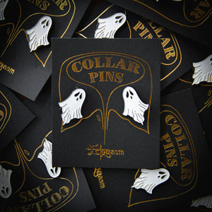 Sheet Ghost Collar Lapel Pins