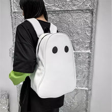 Load image into Gallery viewer, Ghost Friend Backpack in White