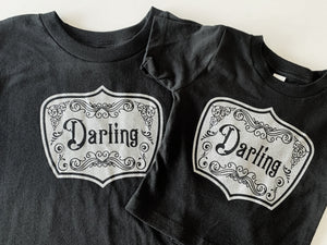 Victoriana Darling T-Shirt (Babies/Toddlers/Kids)