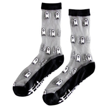 Load image into Gallery viewer, Sheer Ghost Socks (Adults)