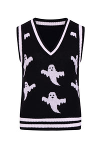 Ghostly Sweater Vest (Adults)