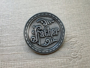 Love Token Father Pin