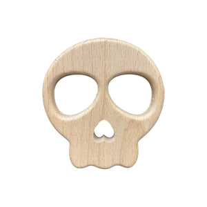 Skull Wooden Teether