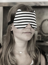 Load image into Gallery viewer, Striped Cat Sleep Mask