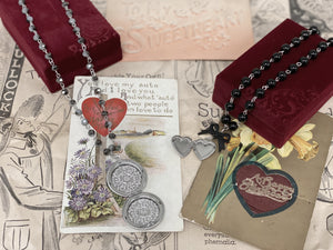Romantic Goth Locket Necklace
