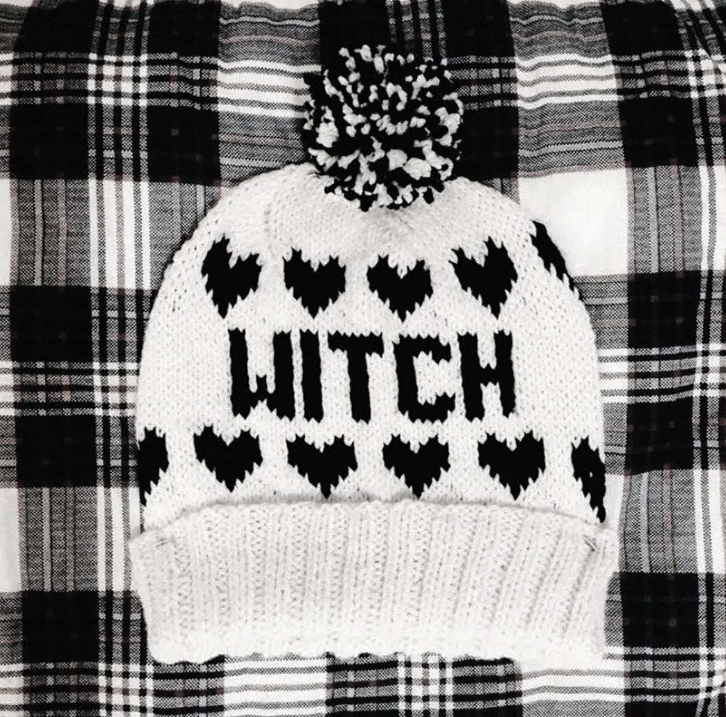Witch Handmade Knit Hat (Toddlers/Kids)